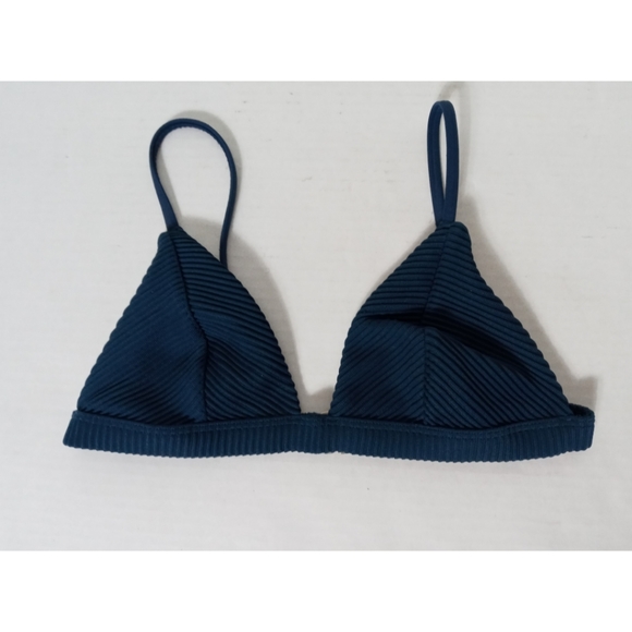 Hollister Other - Hollister Ribbed Triangle Bikini Swim Top XS
